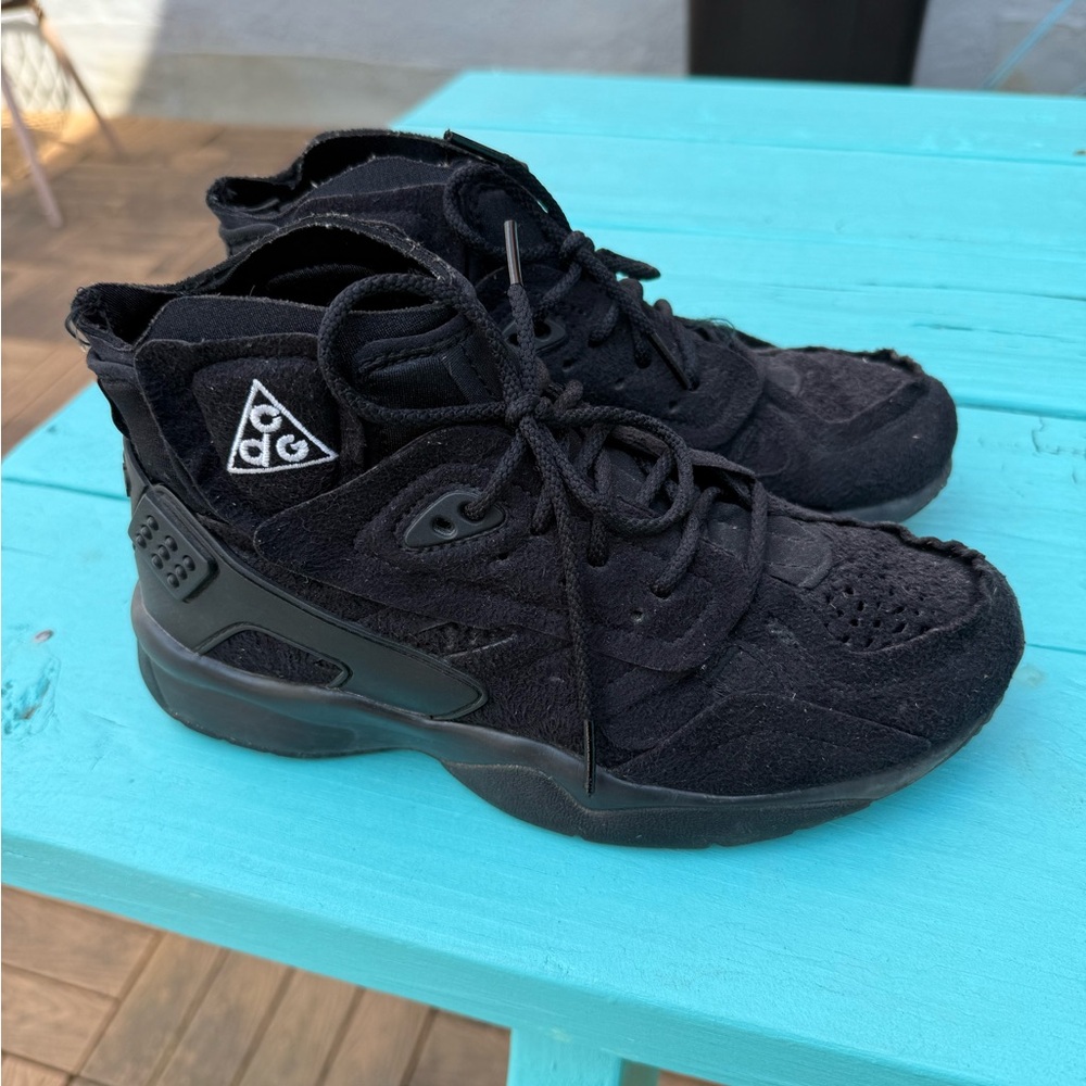 Comme des Garçons x Air Mowabb 'Black' size 5.5